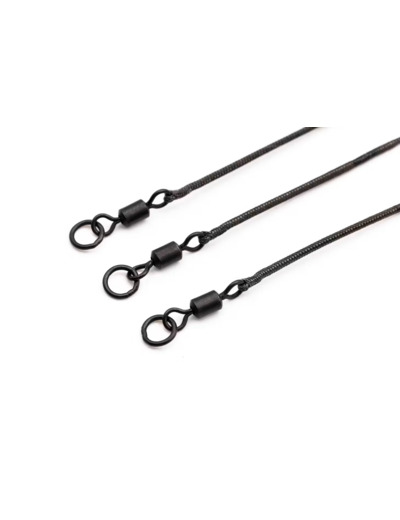 kit 3 leadcore leader rin swivel
