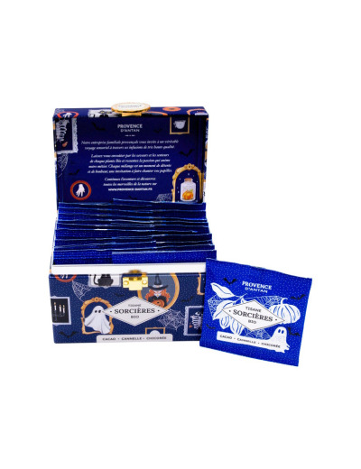 Tisane Sortilège des sorcières 20 sachets boite métal