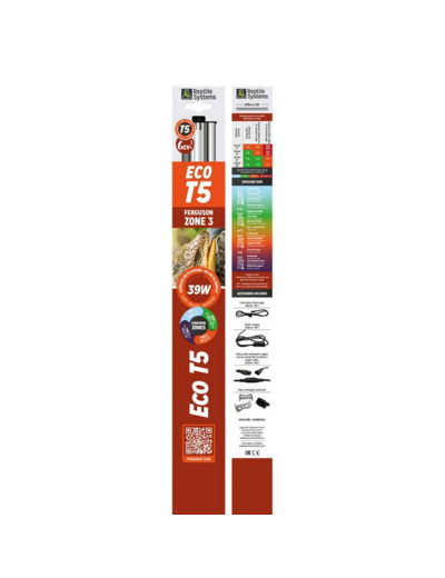 REPTILE SYSTEMS, Eco T5 Zone 3 - 39W / 870mm
