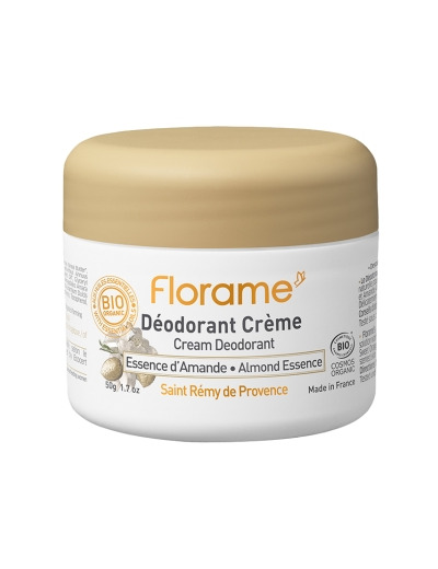 Déodorant crème Essence d'amande 50g