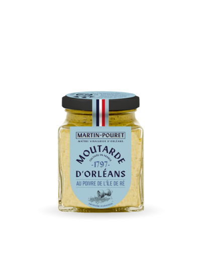 Moutarde d'Orléans Poivre de l’Île de Ré
