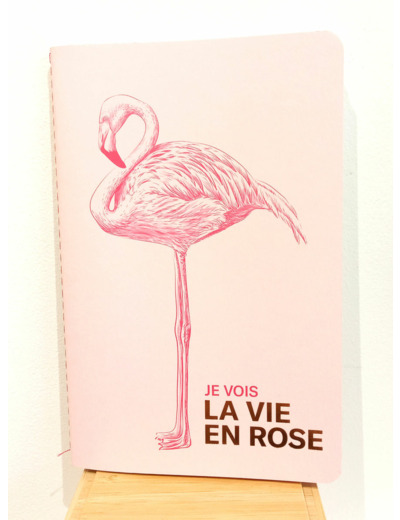 Carnet "La vie en rose" La maison des impressions