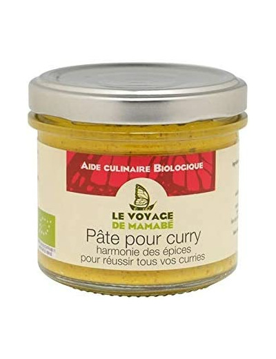 PÂTE POUR CURRY 105G Le Voyage de Mamabe