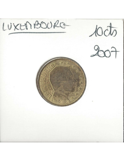 Luxembourg 2007 10 CENTIMES SUP