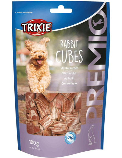 Rabbit Cubes Friandises pour Chien 100 g