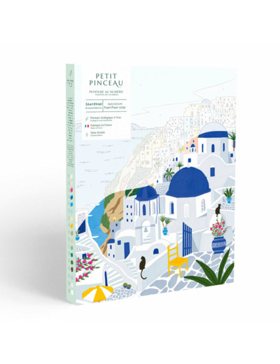 Peinture Au Numéro - Santorini - La Petite Epicerie