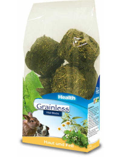 JR Grainless Health Vital-Blocks (Soin peau & fourrure) - 300g
