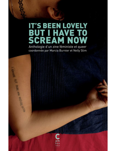 IT'S BEEN LOVELY BUT I HAVE TO SCREAM NO