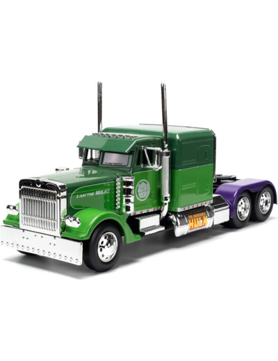 Jada 35179 - Peterbilt 379 BIg RIG Hulk Green Marvel 1992 - 1/24