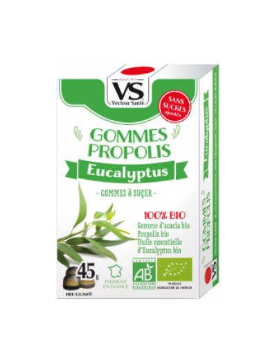 Gommes Propolis Eucalyptus 45g