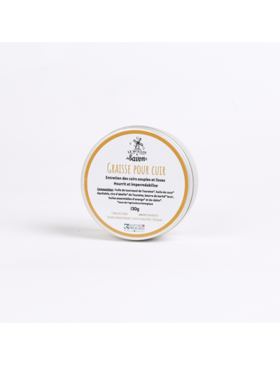 Graisse pour cuir lisse