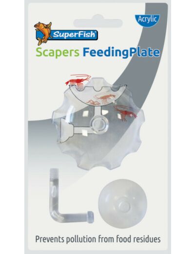SUPERFISH Scapers feeding plate (Plat d'alimentation)