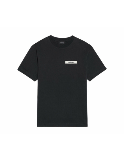 Jacquemus Le t-shirt Gros Grain Noir