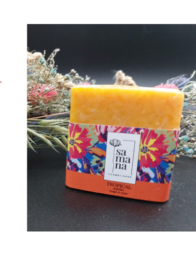 Savon à l'huile de jojoba Note Agrumes