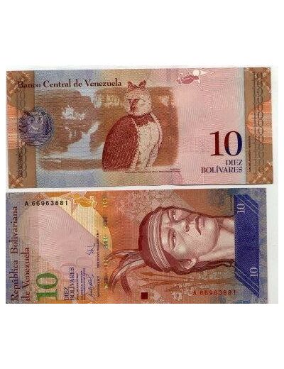 VENEZUELA 10 BOLIVARES 20/03/2007 SPL