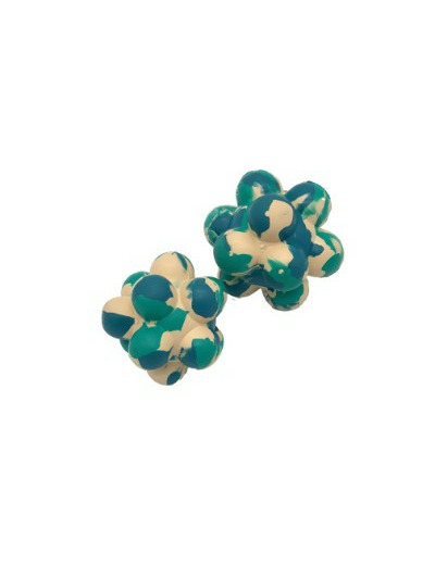 BUBIMEX, Balle Beta en caoutchouc naturel - 9 × 9 cm