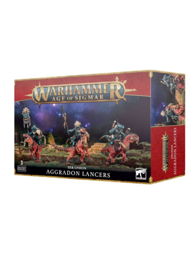 Warhammer Age of Sigmar - Seraphon : Aggradon Lancers
