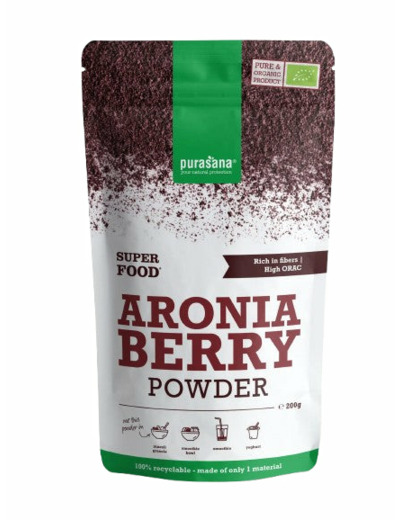 Poudre d’Aronia Bio-200g-Purasana