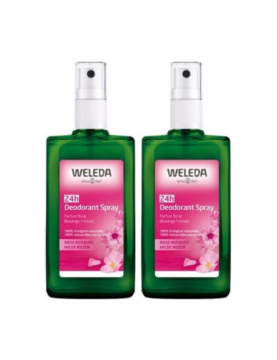 Duo Déodorant spray Rose de Damas 2X100ml