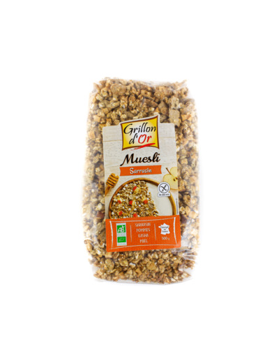 Müesli au Sarrasin Sans Gluten Bio 500g