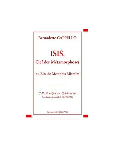 Isis, Clé Des Métamorphoses