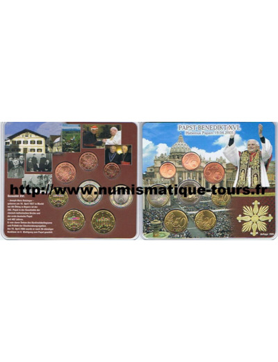 Allemagne B.U  2005 D   BENOIT XVI