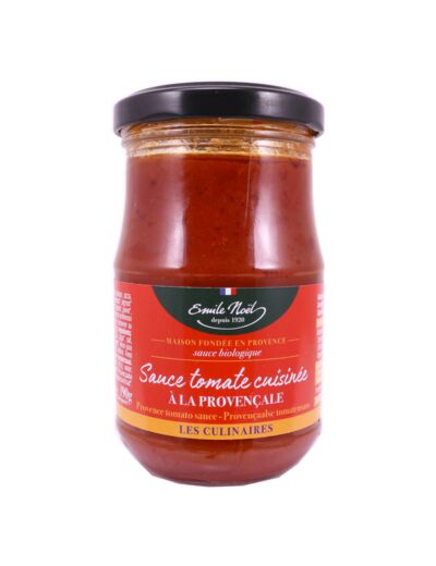 Sauce Tomate cuisinée à la Provençale Bio 190g