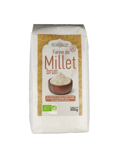 Farine de Millet Brun 500g Bio