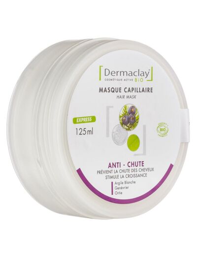 Masque capillaire anti-chute-125ml-Dermaclay