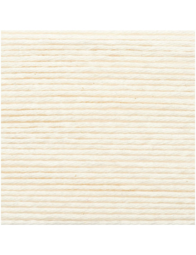 Coton RICORUMI pour Amigurumi, mini pelote 25g 02 Crème beige