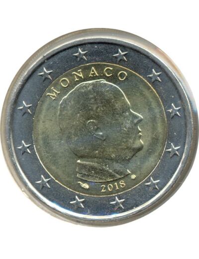 MONACO 2018 2 EURO PRINCE ALBERT SUP