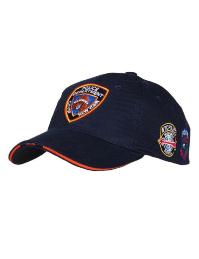Casquette baseball NYPD New York - 100% coton, taille unique