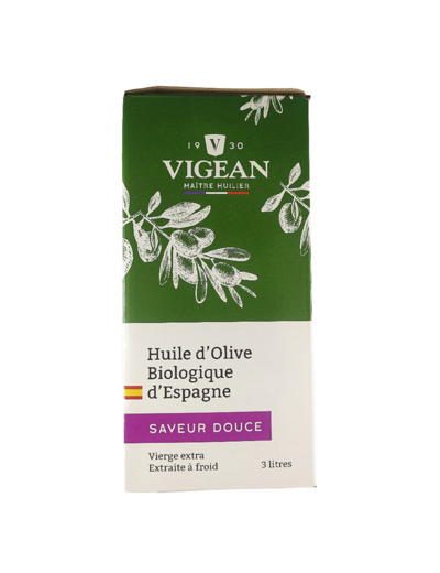 BIB Huile d'Olive Espagne Douce Bio 3L