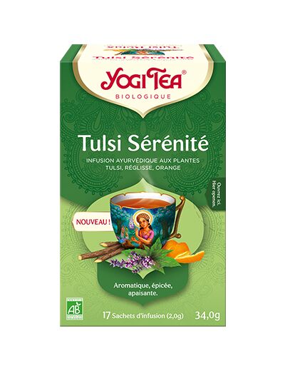 Infusion Tulsi sérénité-17 sachets-Yogi Tea