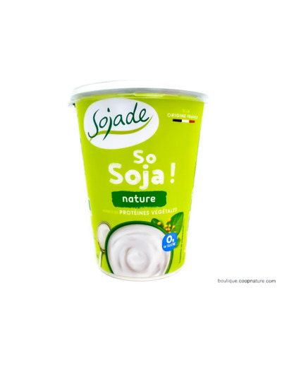 Dessert So Soja ! Nature Bio 400g