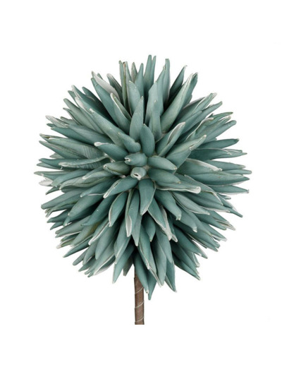 Fleur Artificielle Ogneo en Polyester Bleu Haute Tige 75cm