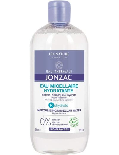 Eau micellaire hydratante 500ml Jonzac - REhydrate