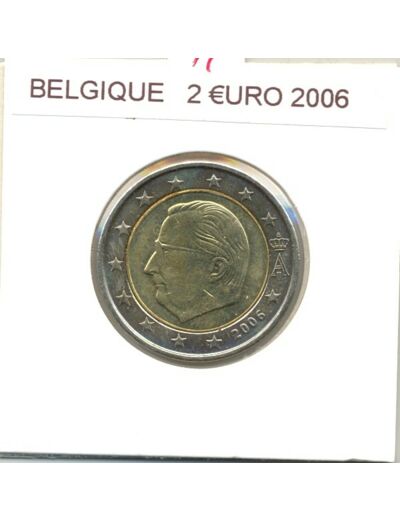 BELGIQUE 2006 2 EURO  SUP-