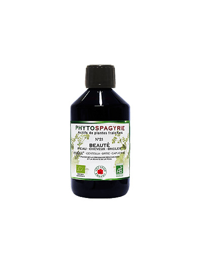 Phytospagyrie n°21 Beauté (Peau, Cheveux, Ongles)-300ml-Vecteur energy