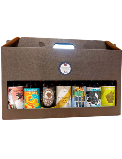 Coffret de 7 bières artisanales locales