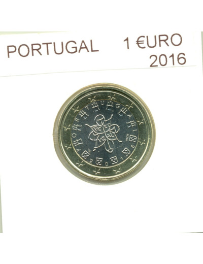 PORTUGAL 2016 1 EURO SUP