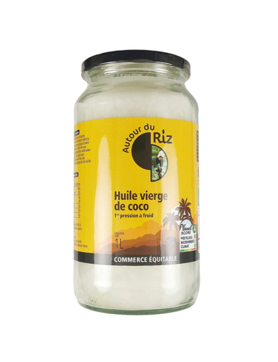 Huile de Coco Vierge Bio 1L