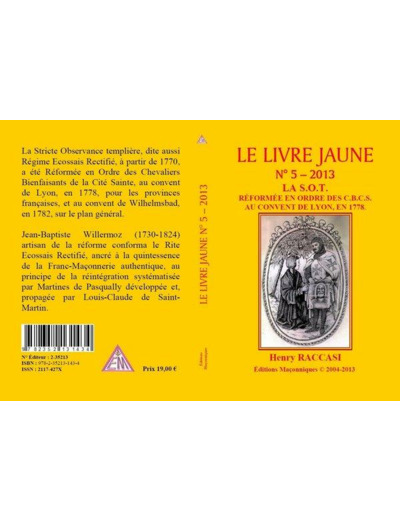 Le Livre Jaune N°05 - 2013