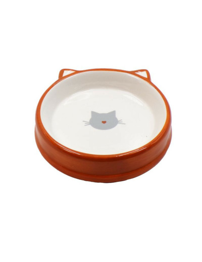 Écuelle céramique CHAT orange - 200ml