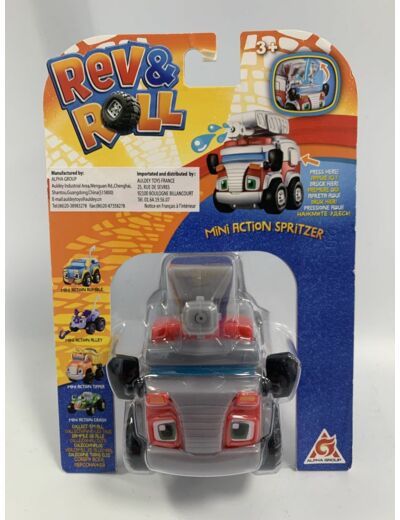 REV & ROLL MINI VEHICULE A FONCTION MECANIQUE de chez ALPHA GROUP