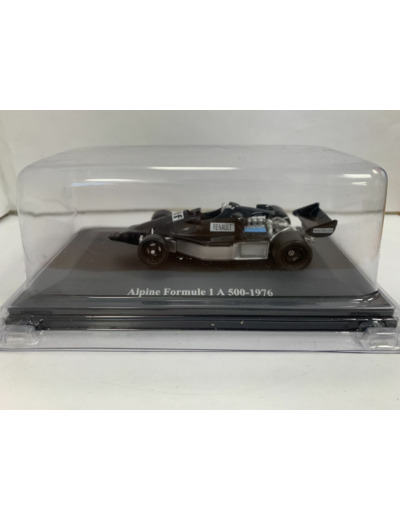 RENAULT ALPINE FORMULE 1 A 500 1976 NOIR 1/43 BOITE D'ORIGINE