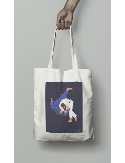 Tote bag ou sac judo "Le judoka"