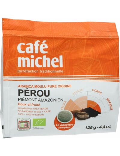 Cafe dosette Perou (18) 125g CAFE MICHEL
