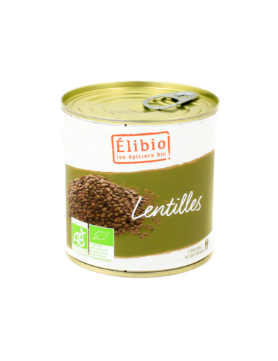 Lentilles en Conserve Bio 400g