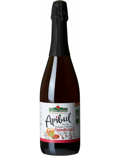 Jus de pomme framboise petillant 75cl Api bul